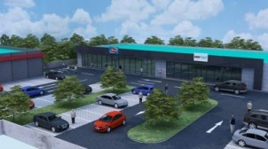 Retail Park 100% rented Roznov city, Neamt county