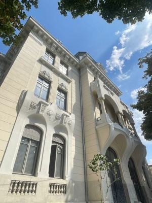 Architectural jewel, the protocol house of King Carol the Second,  Bucharest