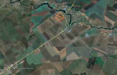 Industrial land plot for sale Lilieci village, Ialomita county 330,000 sqm