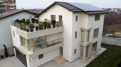 Vila pasiva, nou construita de vanzare zona Pipera, Bucuresti 341 mp