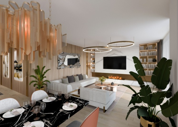 Luxury and elegant apartment for rent 4 rooms Verdi Park - Floreasca, Bucharest