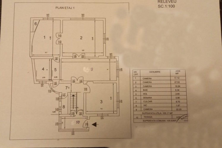 Apartment ofr sale 3 rooms Gradina Icoanei area, Bucharest