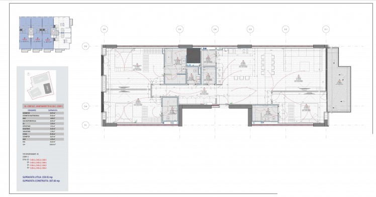 Apartament de vanzare 4 camere Soseaua Nordului - Herastrau 187.66 mp