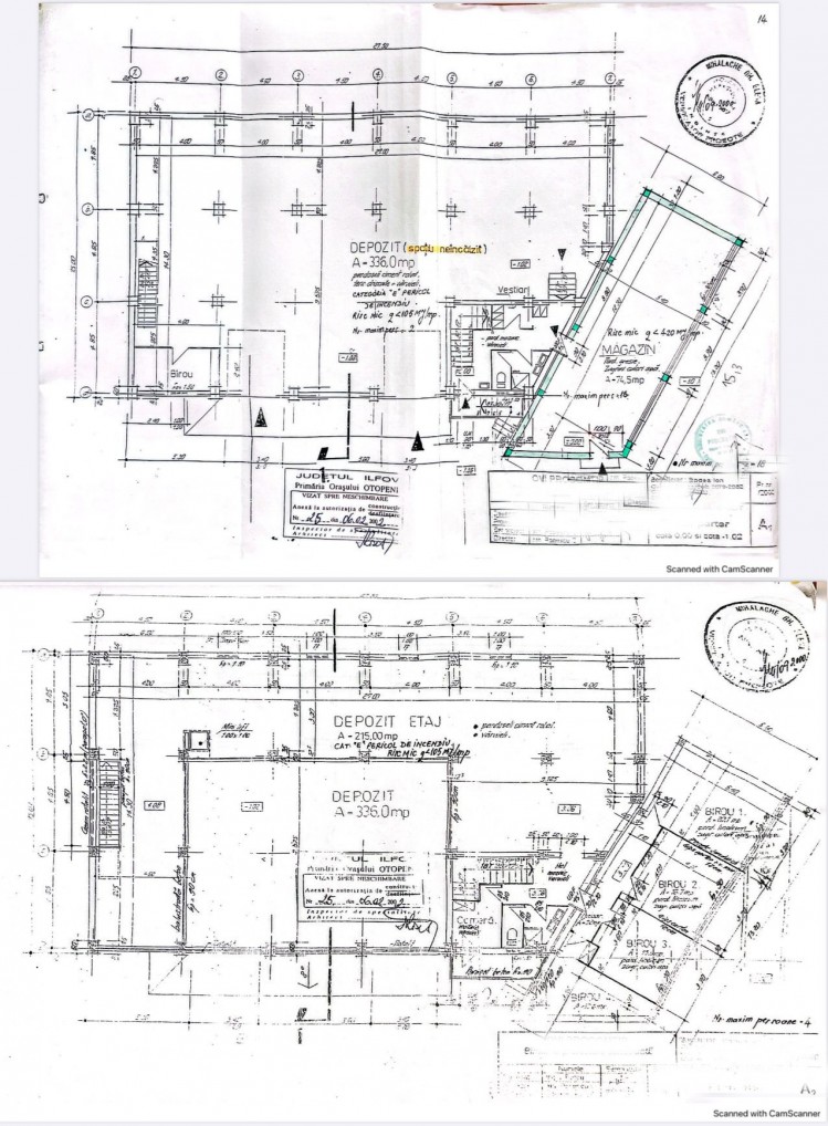 Commercial space for rent Otopeni area, Ilfov county 1,150 sqm