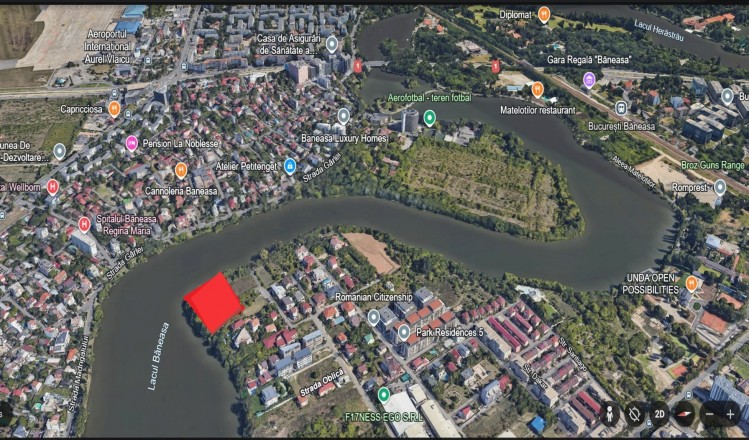 Land plot for sale Baneasa Lake - Nuferilor, Bucharest